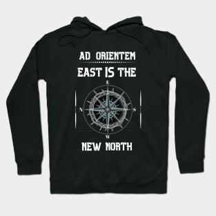 Ad Orientem Compass Crown of Thorns Hoodie